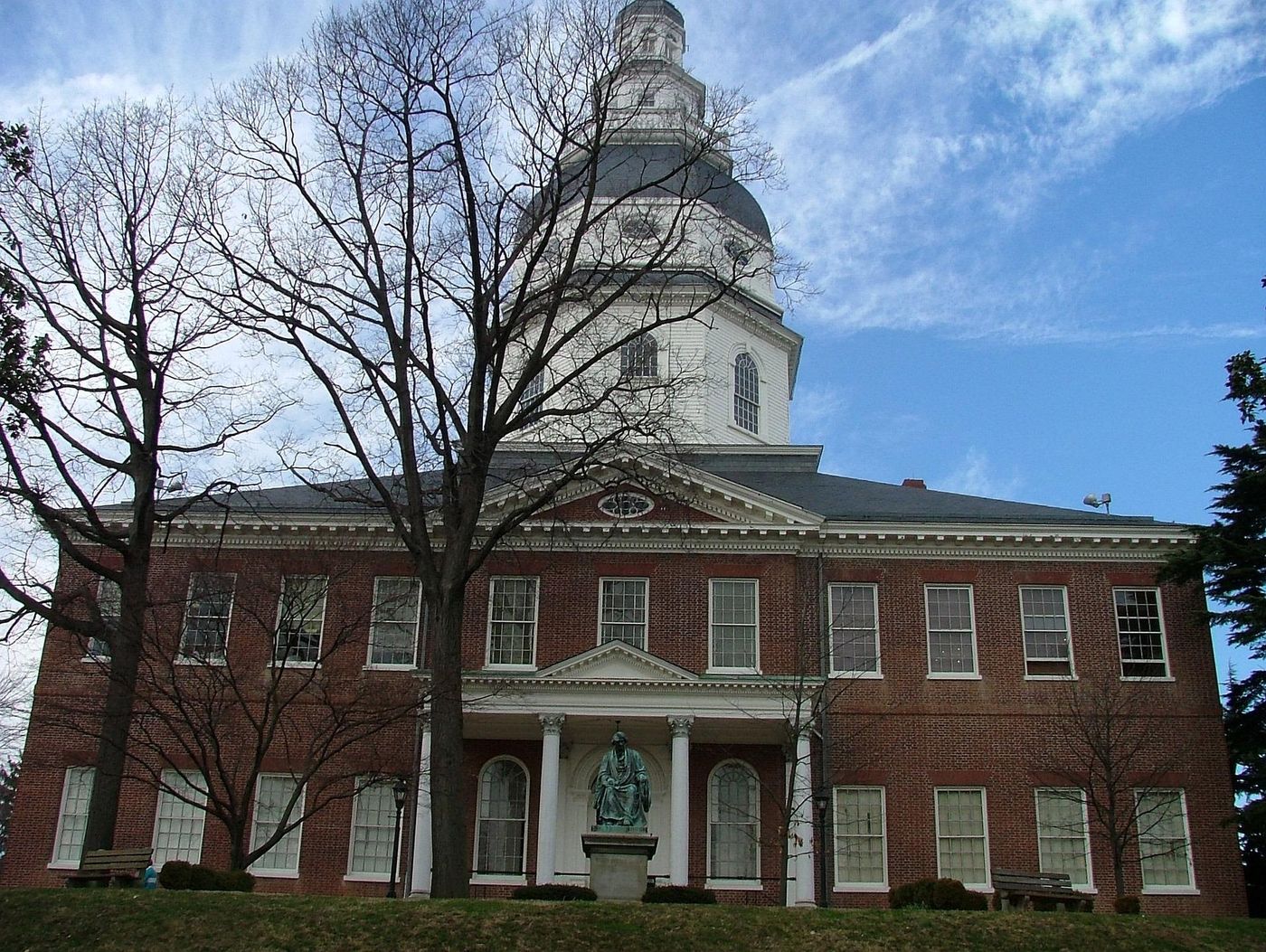 Maryland State House, signaling public-sector and regulated-environment focus